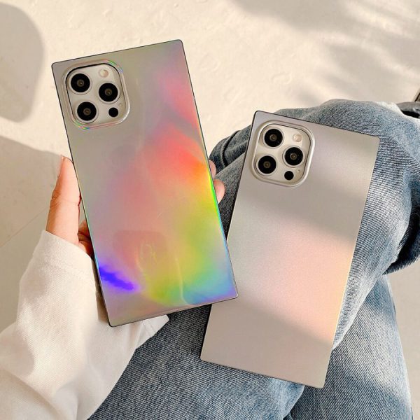 Rainbow Square iPhone Cases
