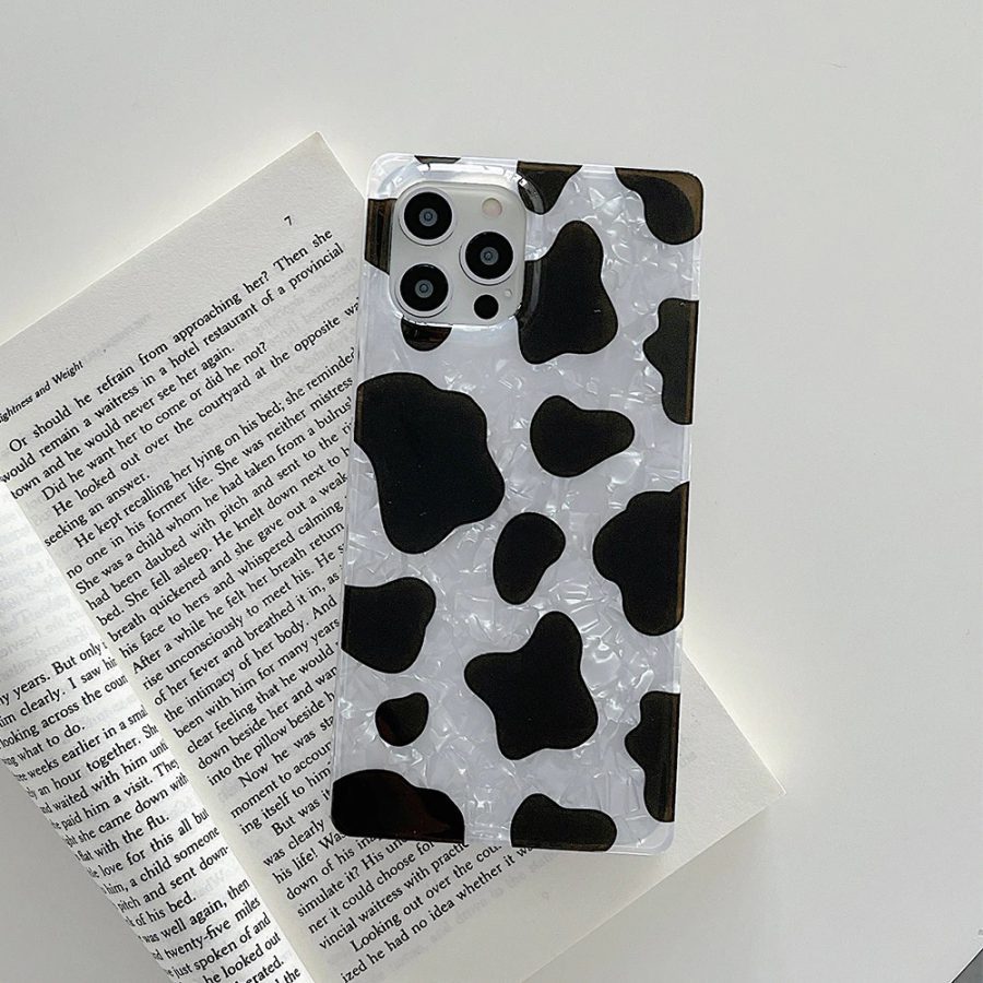 Square Cow Print iPhone 12 Pro Max Case - ZiCASE