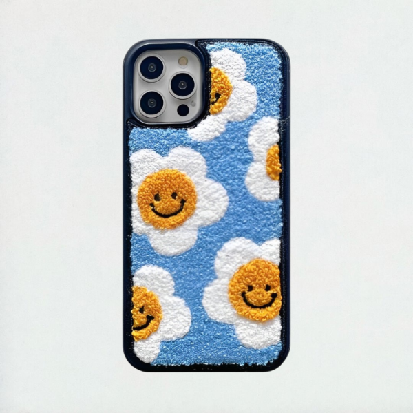 Embroidered Phone Case - Sunflower