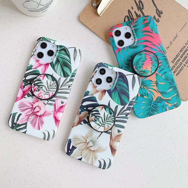 leaves print iphone 13 pro max case