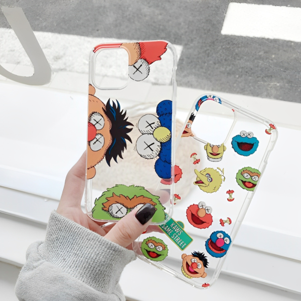 colorful sesame street iphone case