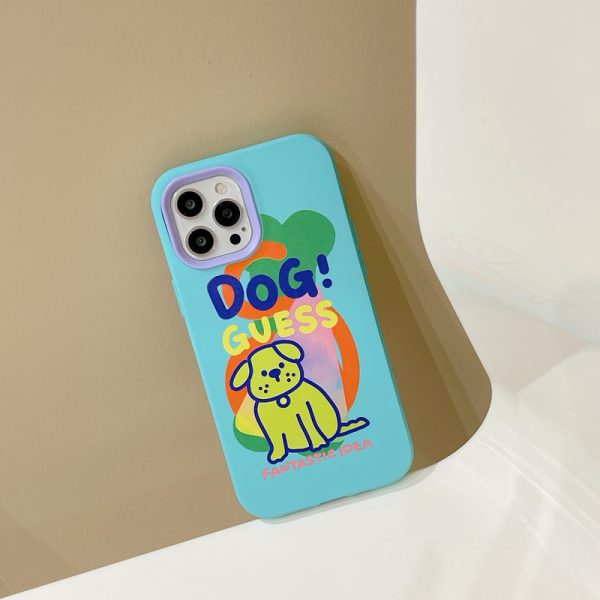 Blue Dog Guess iPhone 13 Pro Max Case