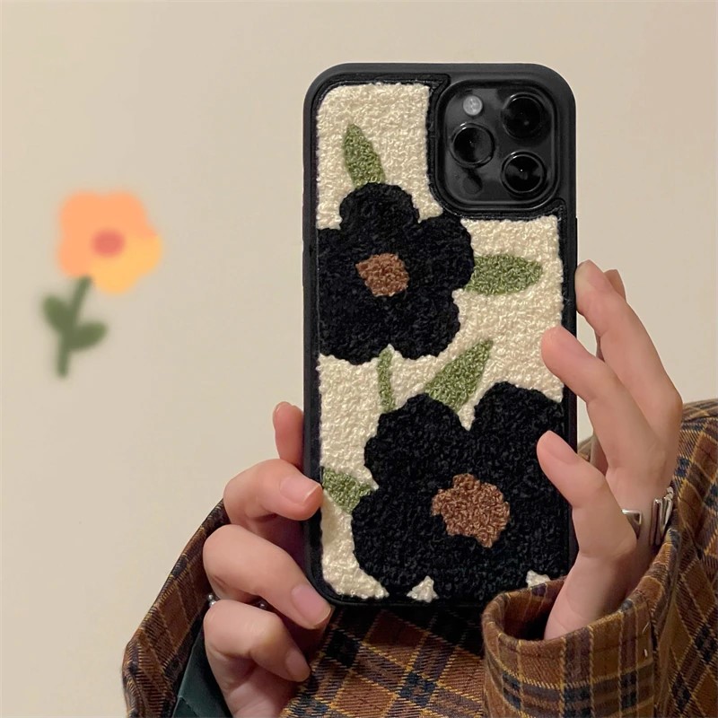 Fuzzy Flowers iPhone Case - ZiCASE