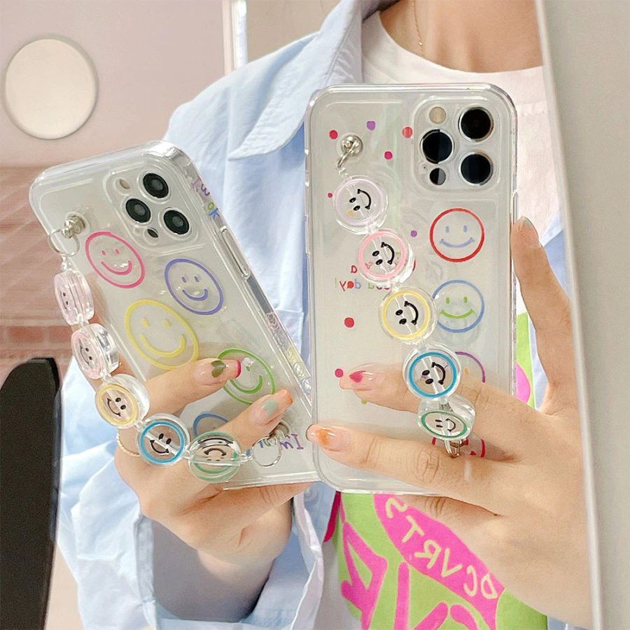 Smiley Face Chain iPhone Cases - ZiCASE
