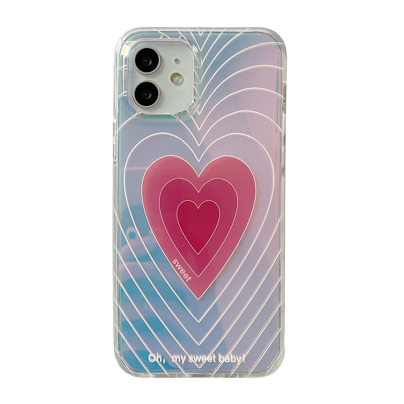 Sweetheart Holographic iPhone 12 Case