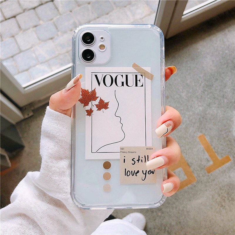 Vogue Labels iPhone 14 Case
