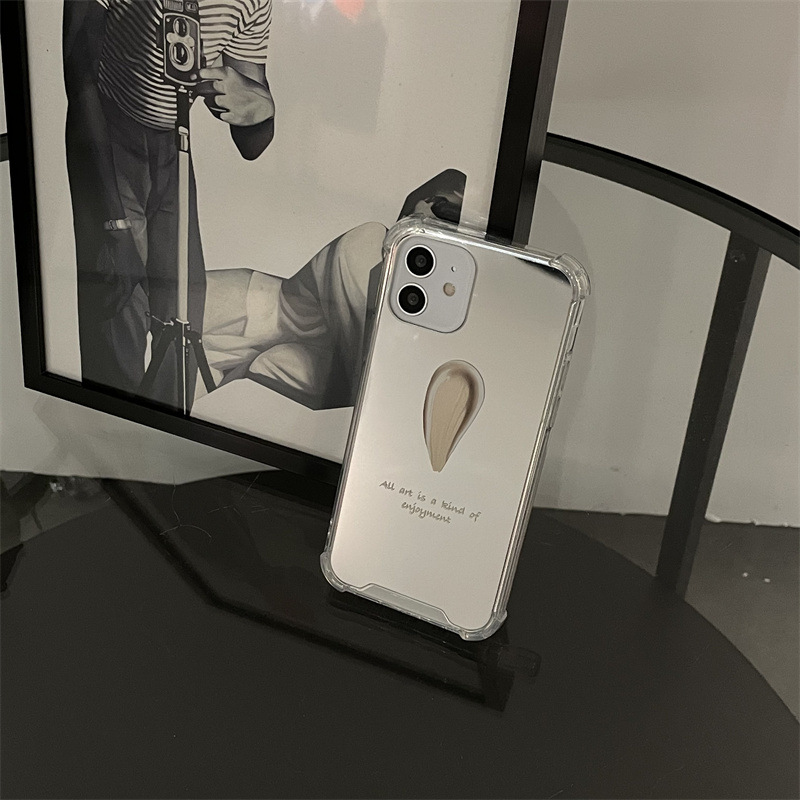 Skin Cream Mirror iPhone XR Case