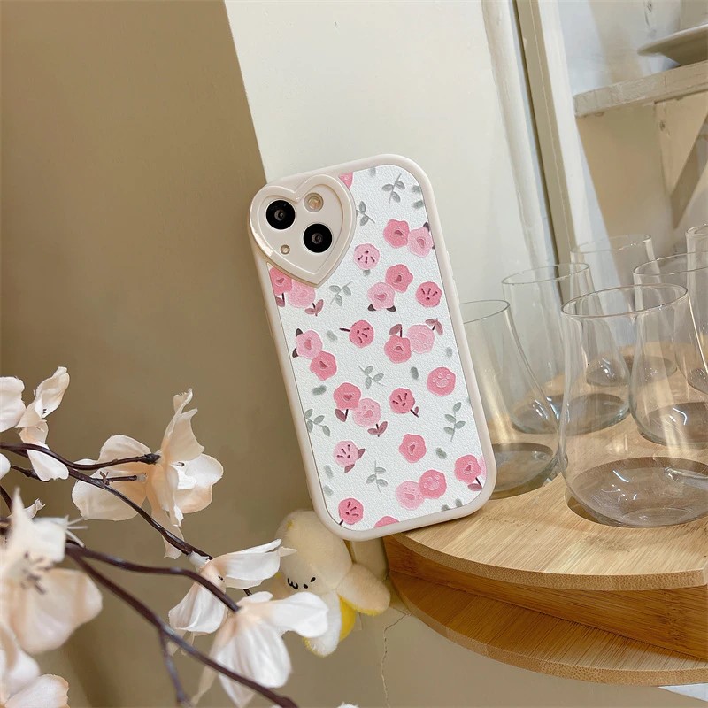 3D Floral Heart iPhone 13 Case - ZiCASE