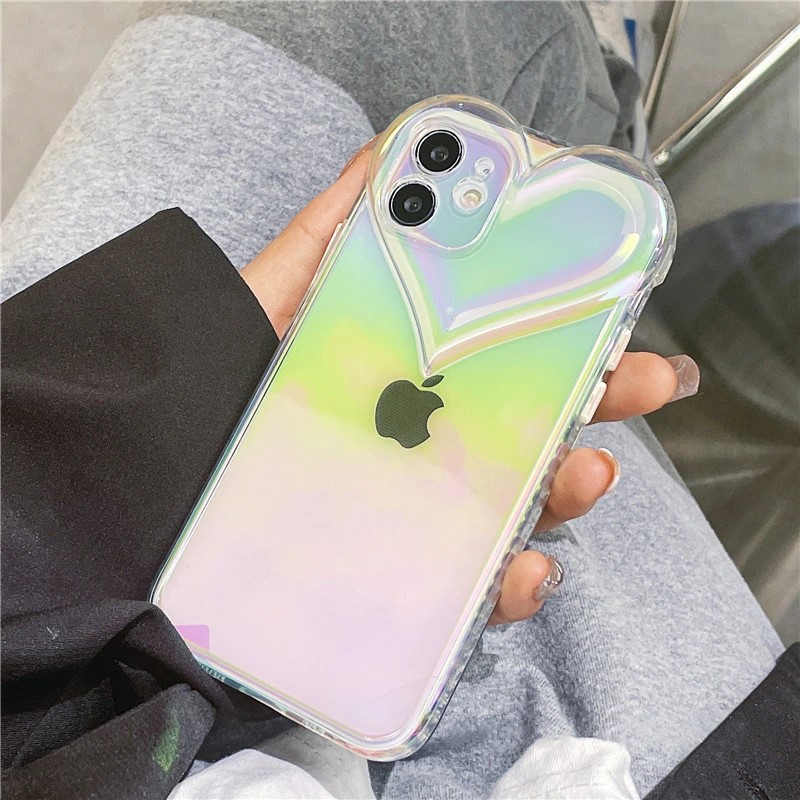 3D Holographic Heart Case - ZiCASE