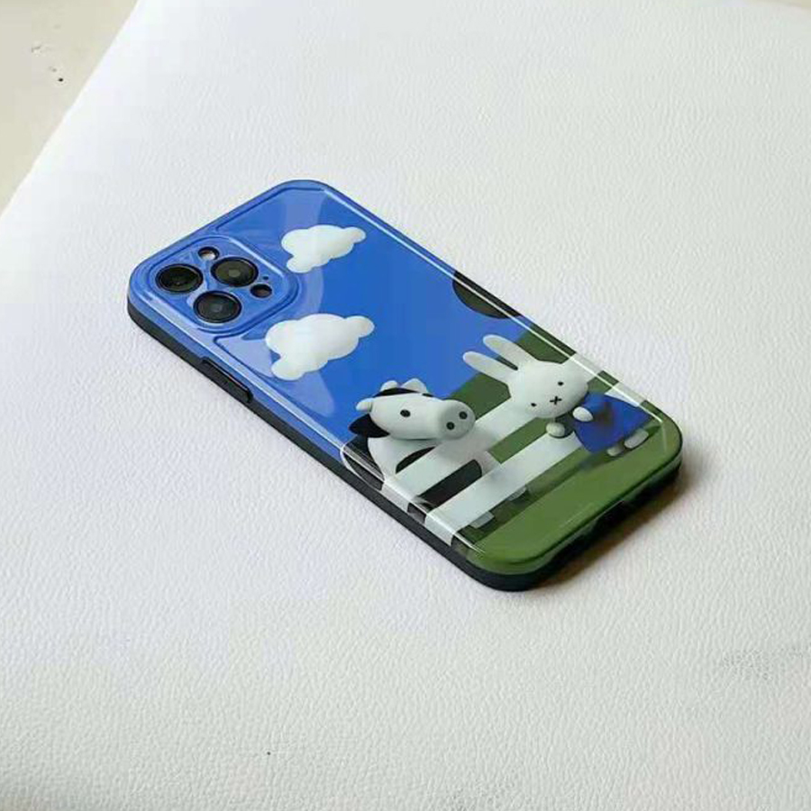 Cow & Rabbit iPhone Case