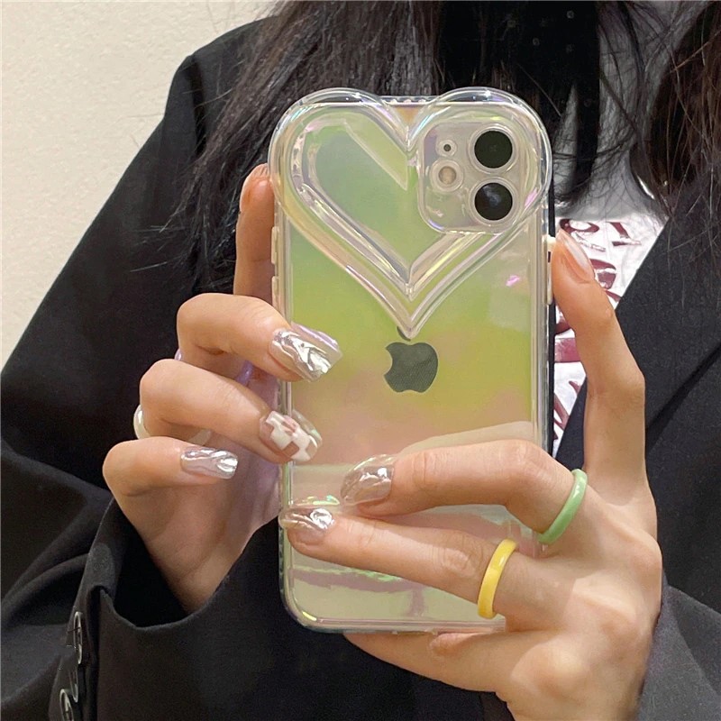 3D Holographic Heart Case - ZiCASE