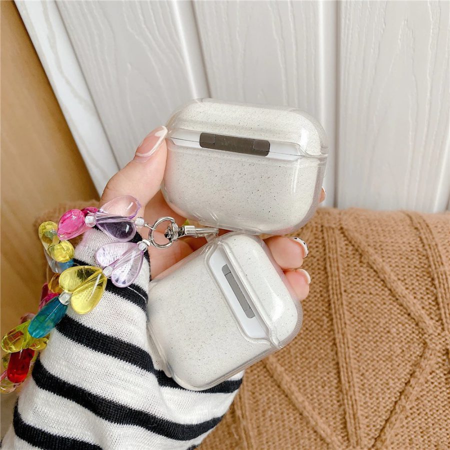 Colored Heart Chain AirPod Cases - ZiCASE