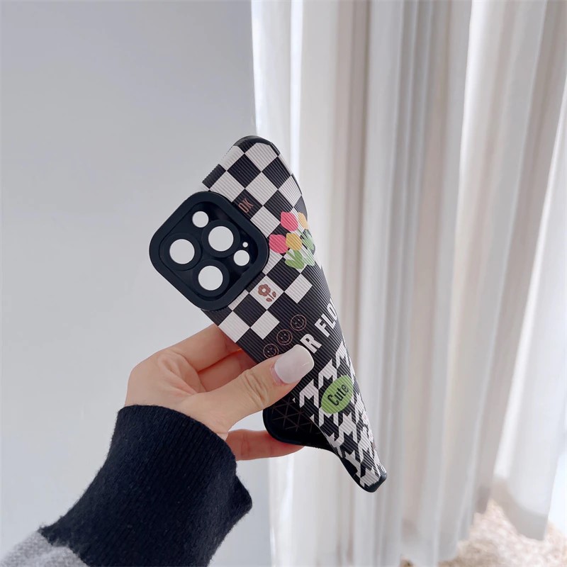 Floral & Houndstooth iPhone XR Case - ZiCASE