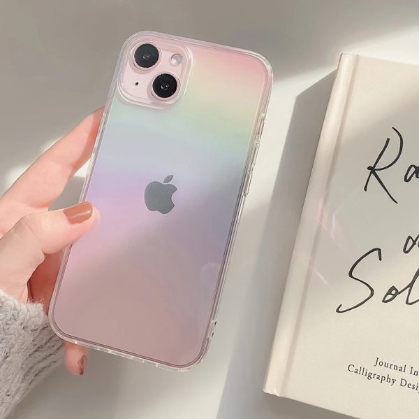 Holographic Clear iPhone 13 Case