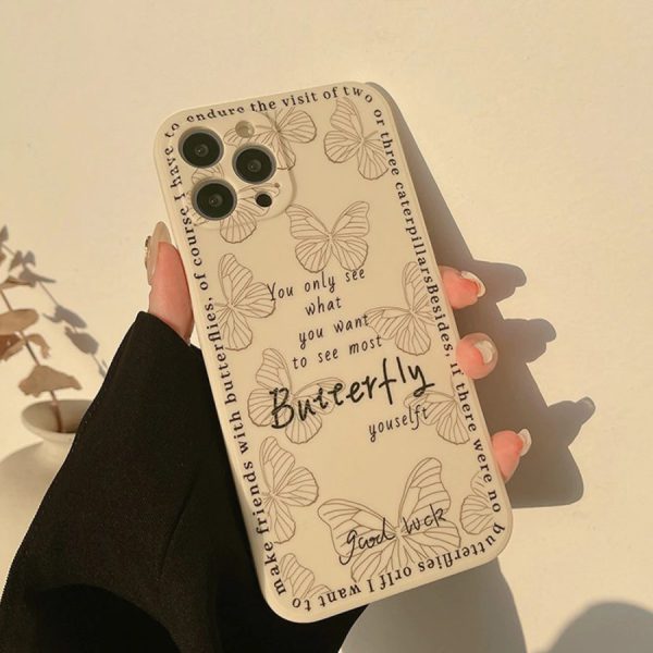 Butterfly Aesthetic iPhone Case