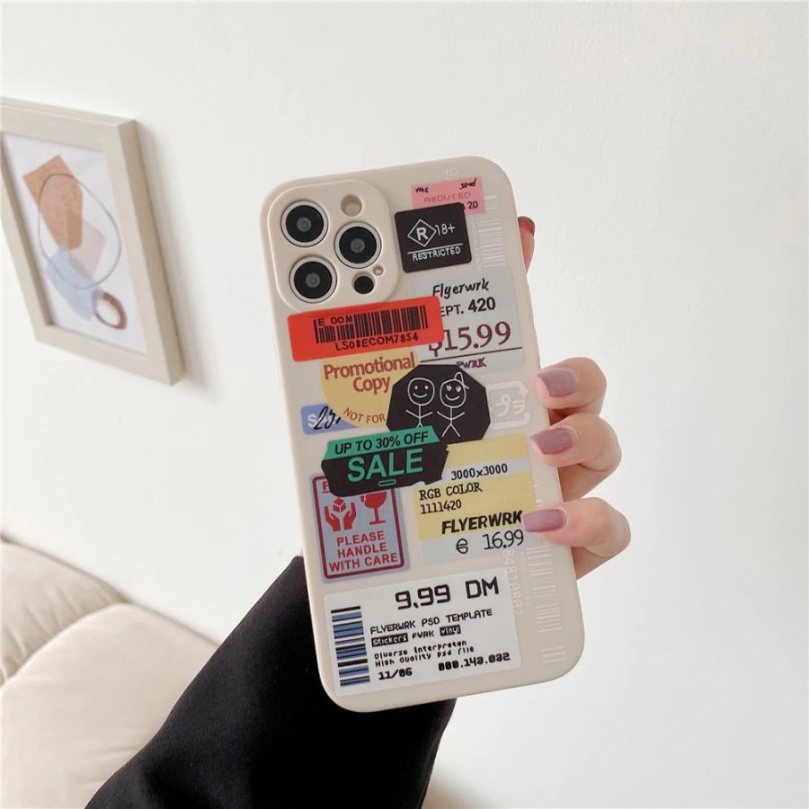 Mix Labels Matte iPhone 12 Pro Max Cases