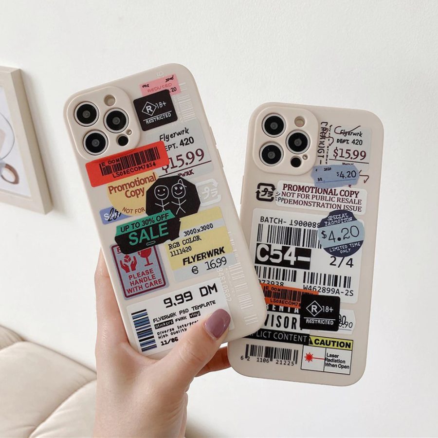 Mix Labels Matte iPhone Cases