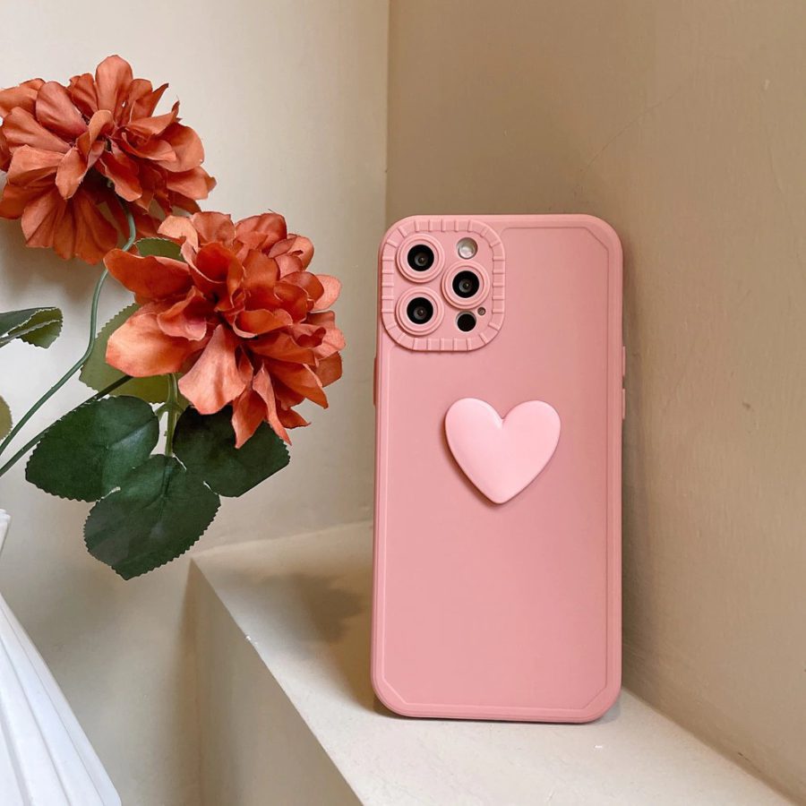 Pink Heart iPhone 12 Pro Max Case - ZiCASE