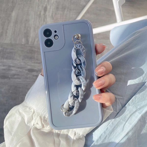 Solid Marble Chain iPhone 11 Case