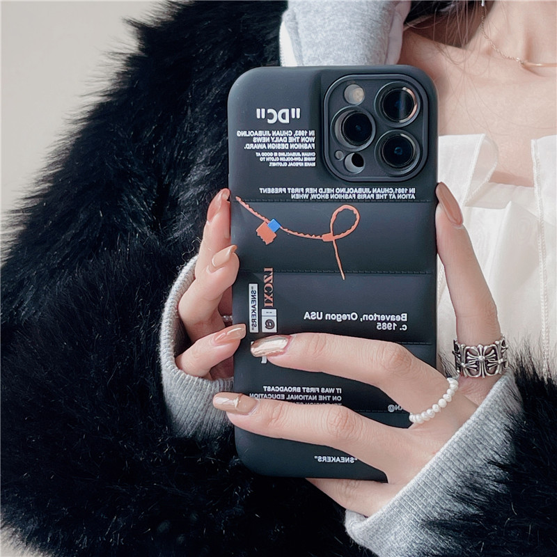 Off White Puffer iPhone Case