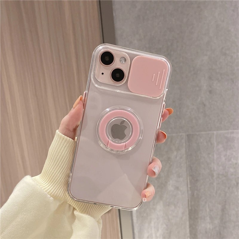 Camera Protective Pink iPhone 12 Case
