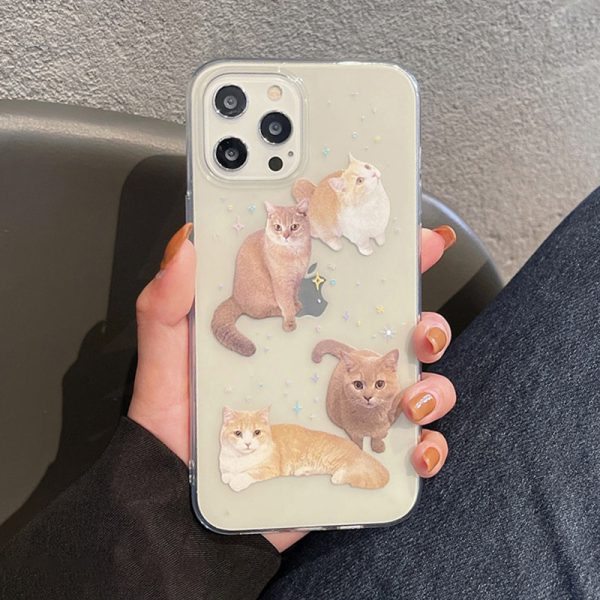 Cats Printed iPhone 12 Pro Max Case