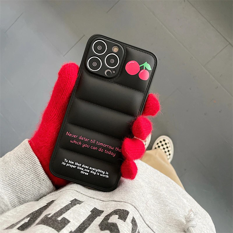 Cherry Puffer iPhone 13 Pro Max Case