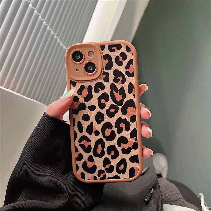 Leopard Pattern Brown iPhone Case - ZiCASE
