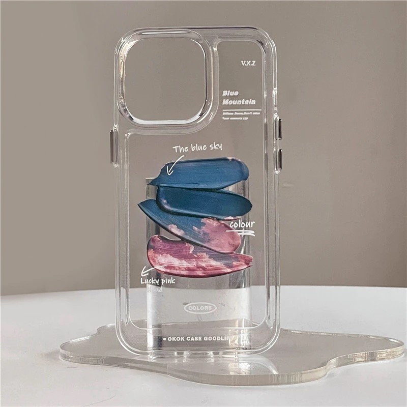 Abstract Clear iPhone 12 Pro Max Case