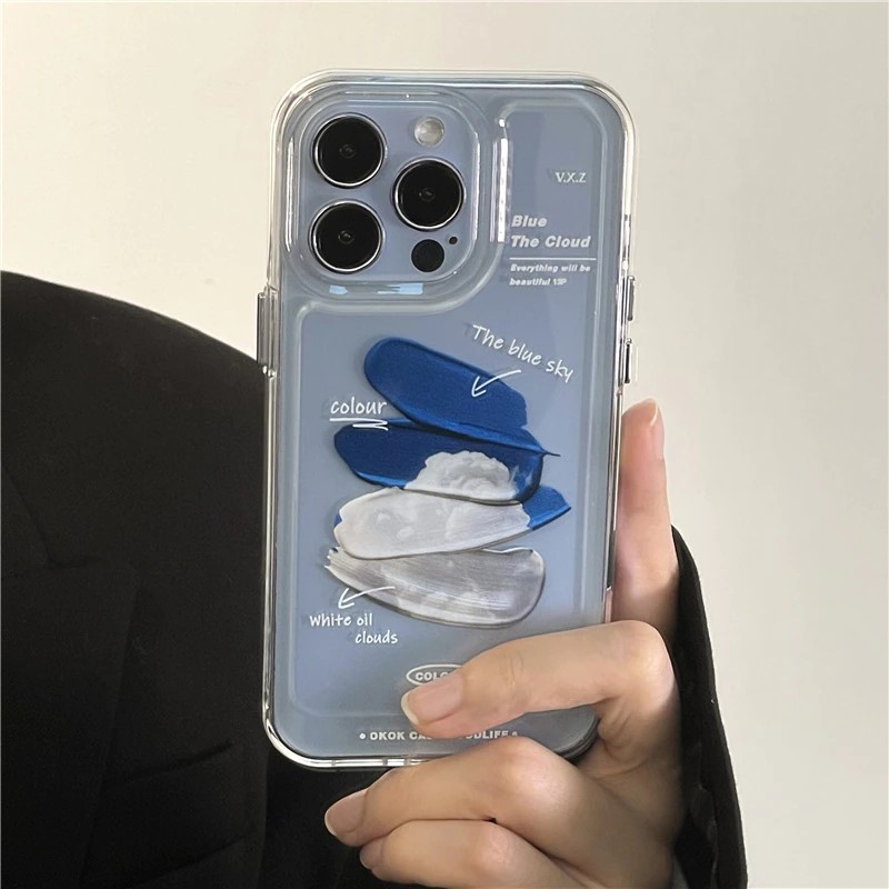 Abstract Clear iPhone 11 Pro Max Case