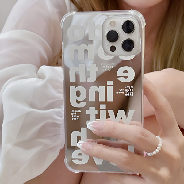 Fashion Mirror Phone Case - iPhone 15 Pro Max