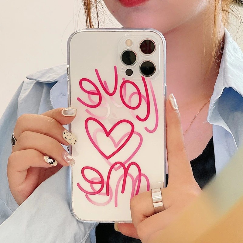 Pink Love iPhone 12 Pro Max Case