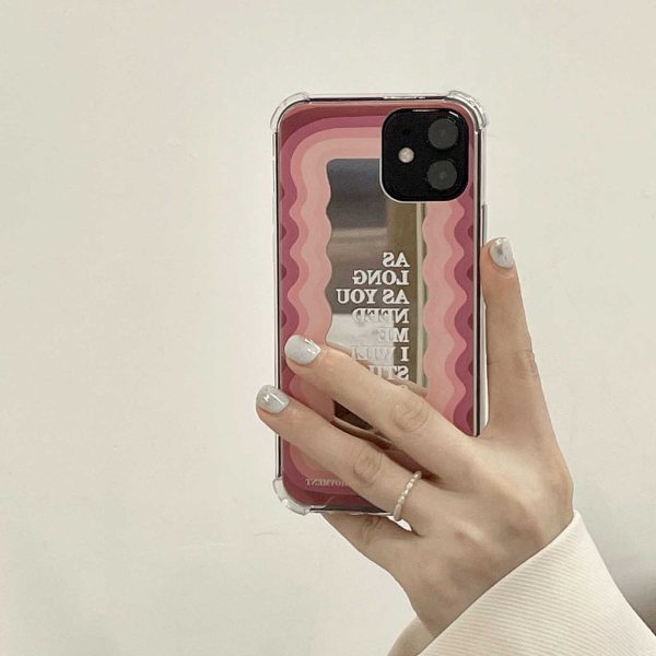 Pink Mirror iPhone 12 Case