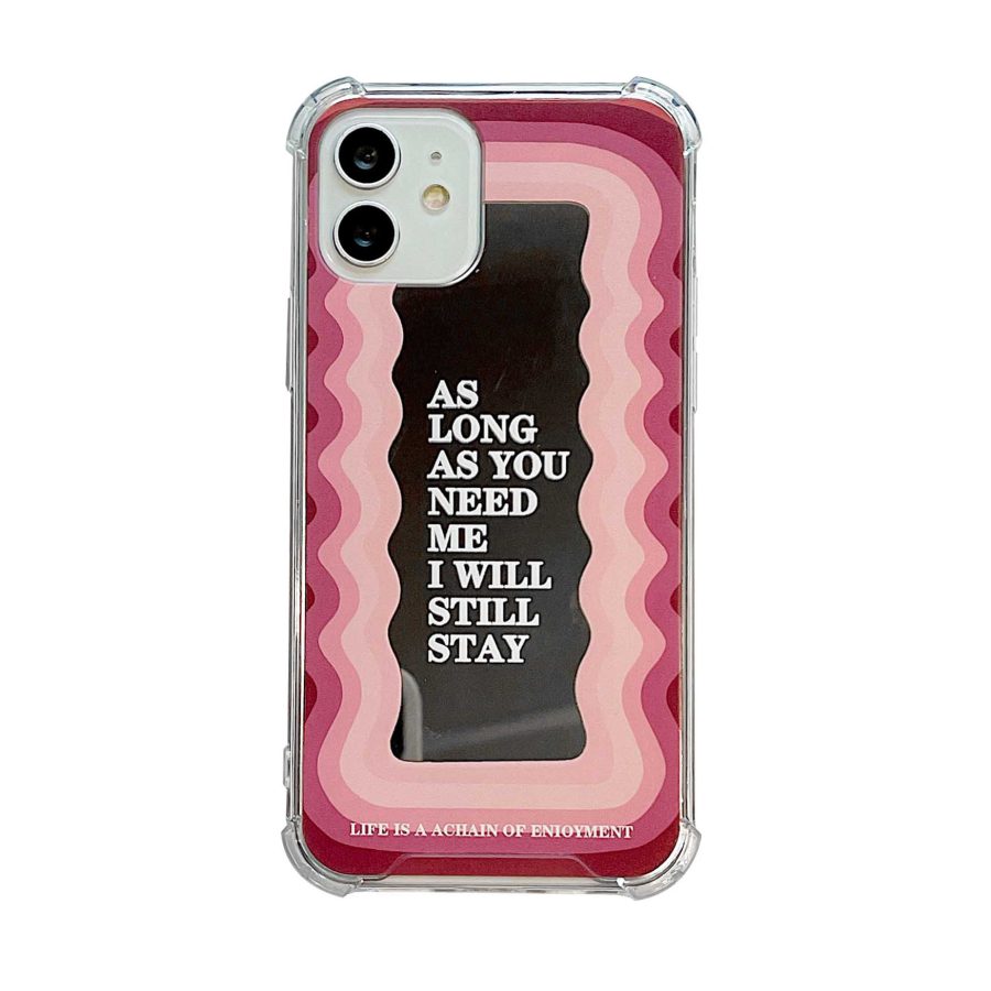 Pink Mirror iPhone 14 Case