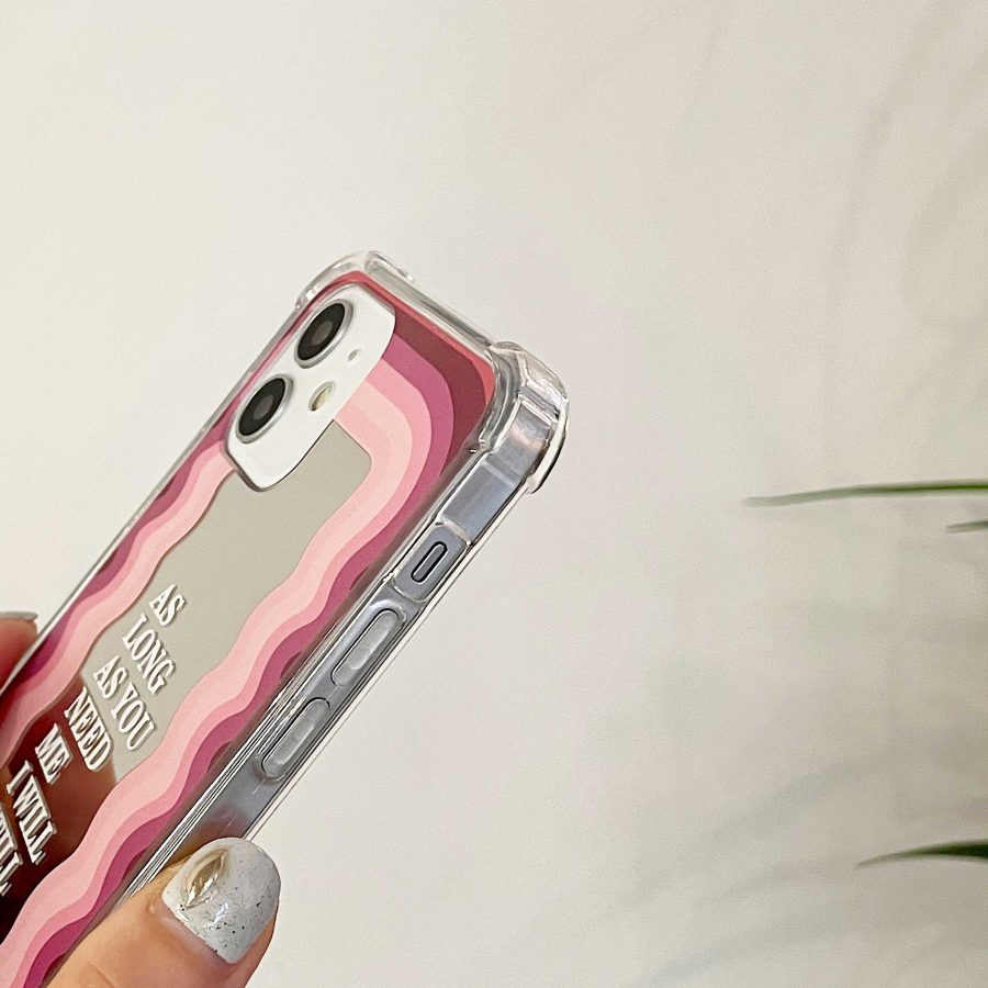 Pink Mirror iPhone Case