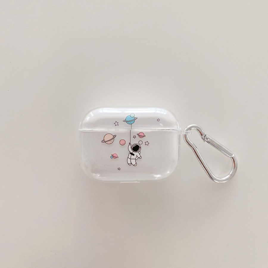 Astronaut Clear AirPod Pro Case