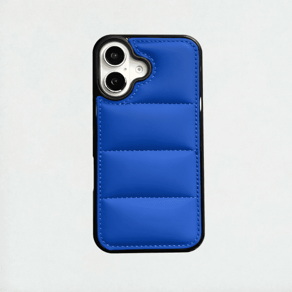 The Puffer iPhone 16 Case - Blue