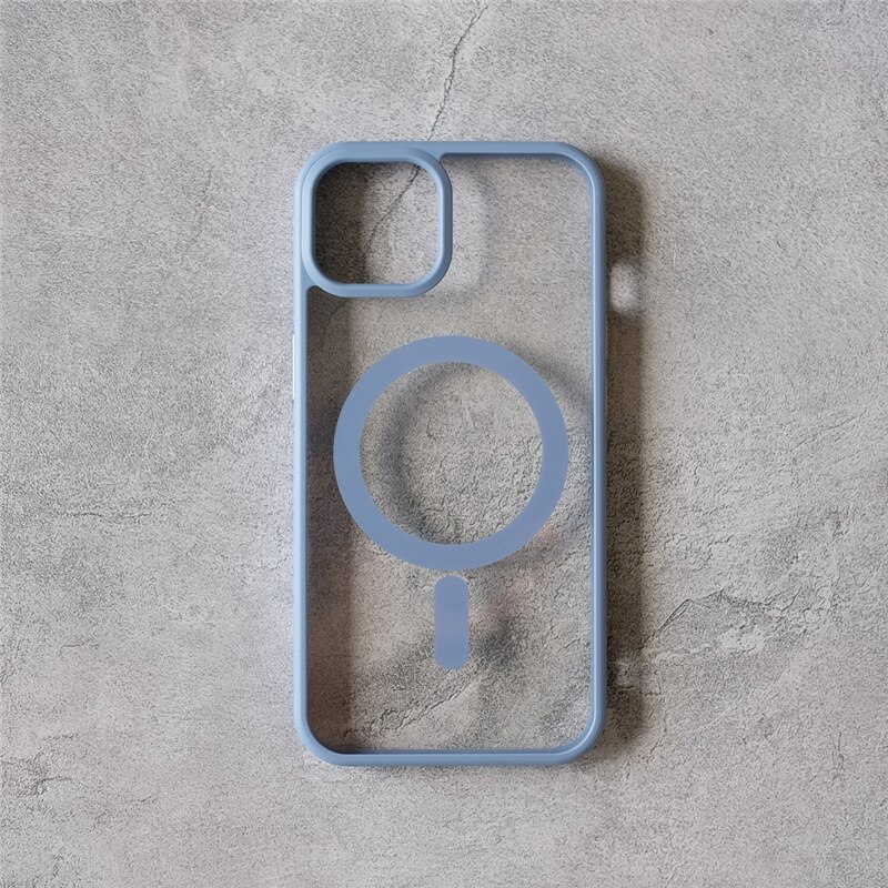 Clear Blue MagSafe iPhone 11 Case
