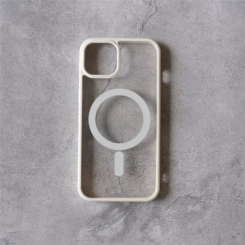 Clear White MagSafe iPhone Case