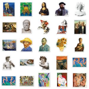 Famous Painting Stickers - ZiCASE