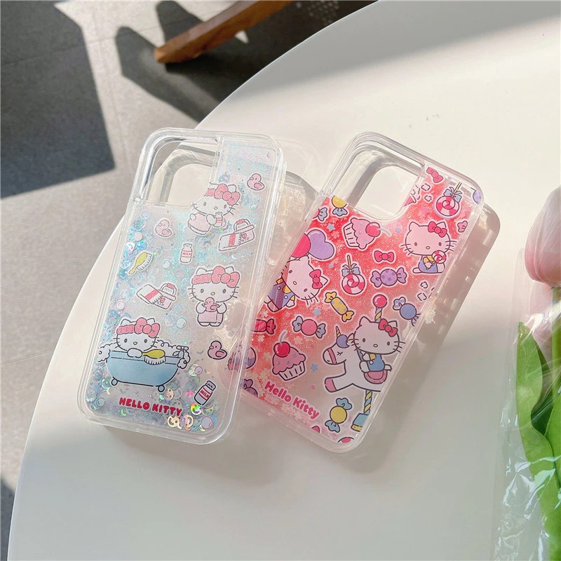 Hello Kitty Glitter iPhone Case