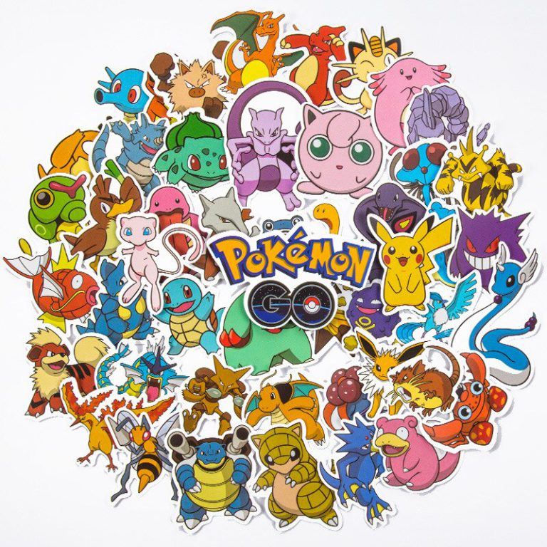 Pokemon Stickers Zicase