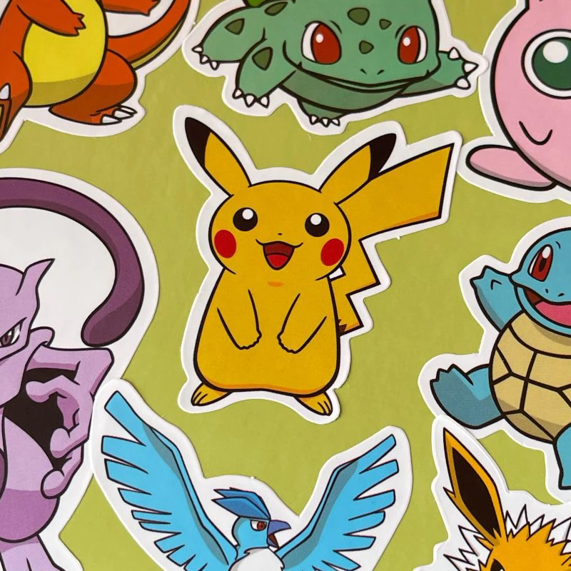 pikachu Pokemon Stickers
