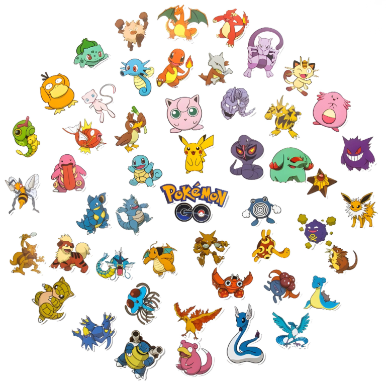 Pokemon Stickers - ZiCASE