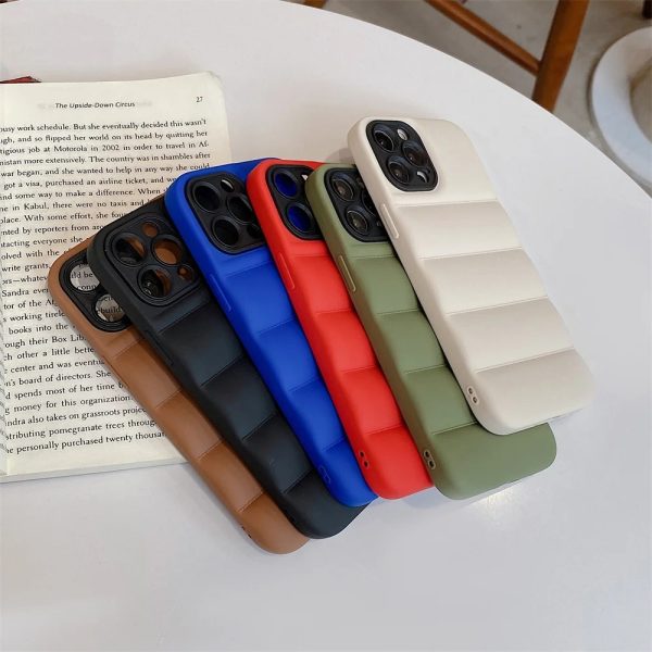 Puffer Jacket iPhone 14 Pro Max Cases