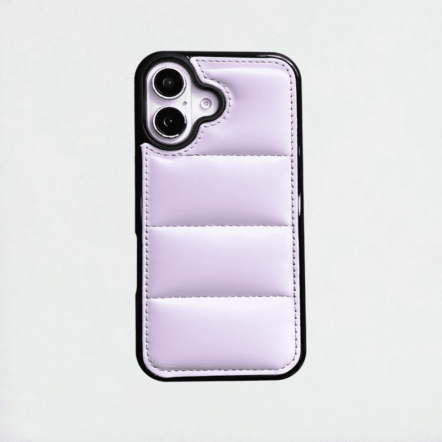 The Puffer iPhone 16 Case - Purple