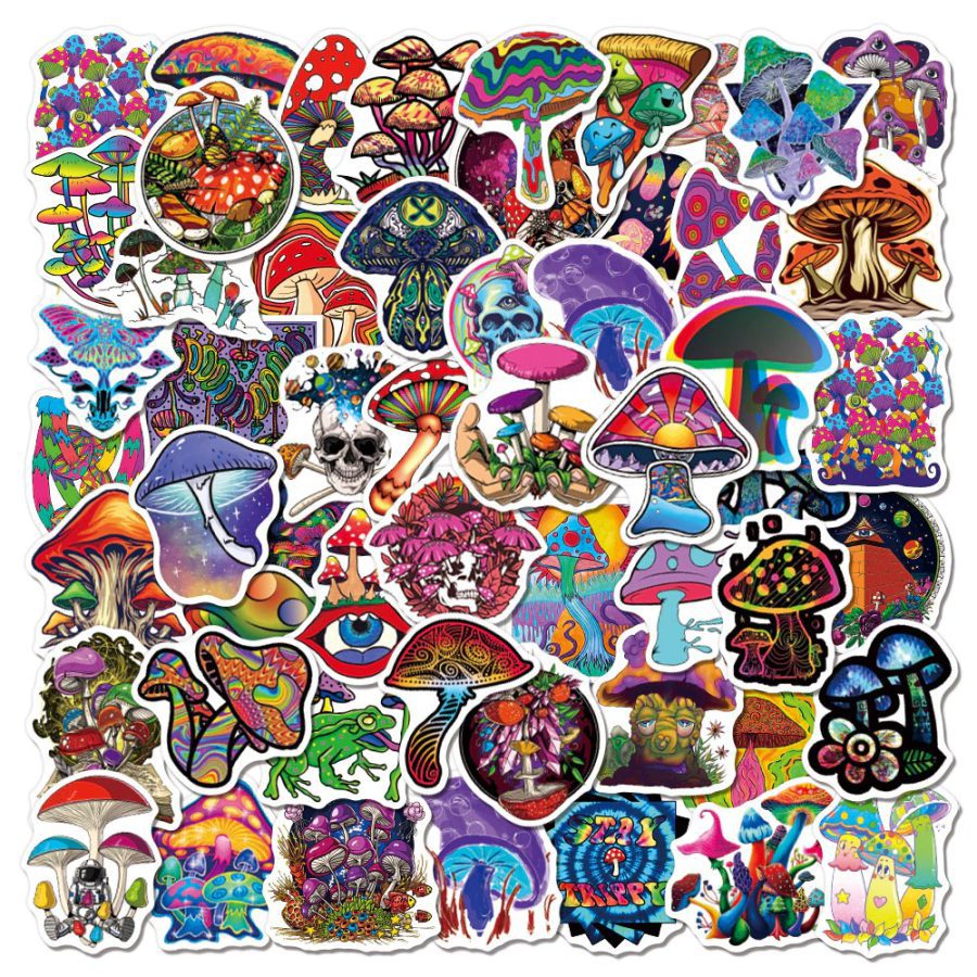 psychedelic trippy stickers
