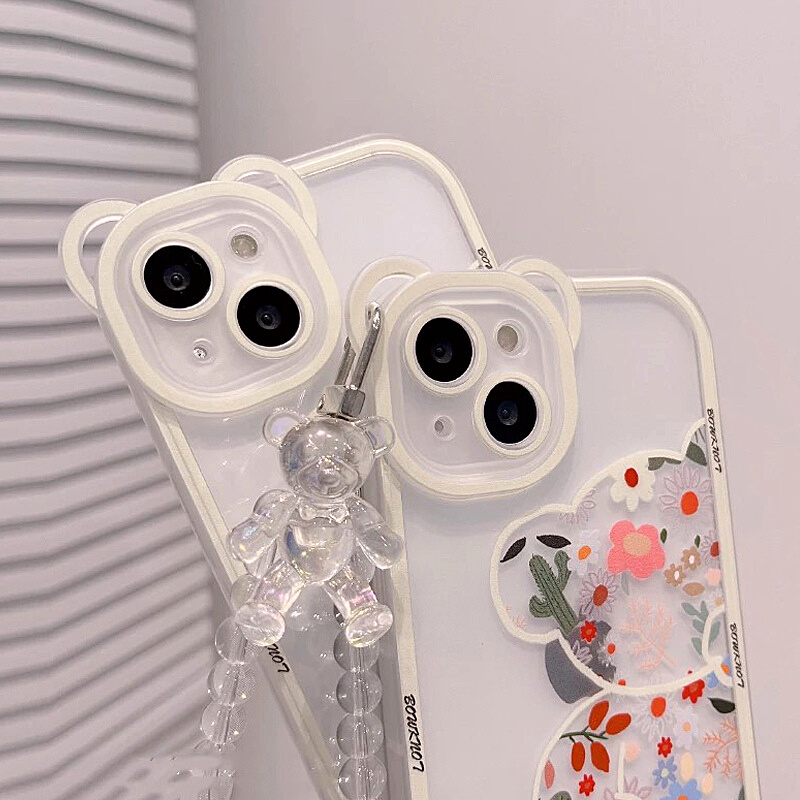 Cute 3D Teddy Bear iPhone 11 Case