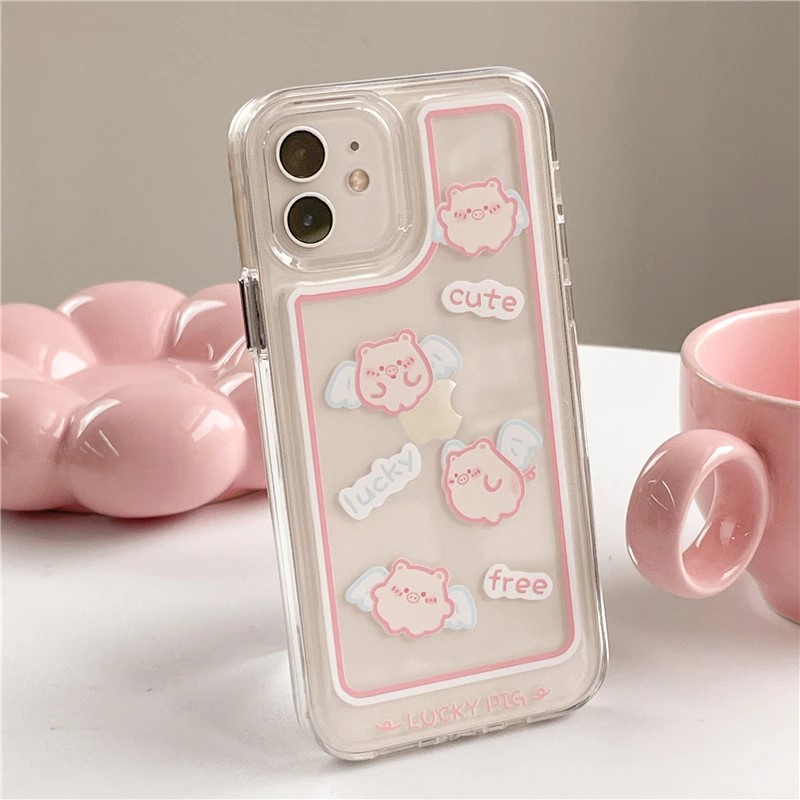 Angel Pig iPhone 13 Case