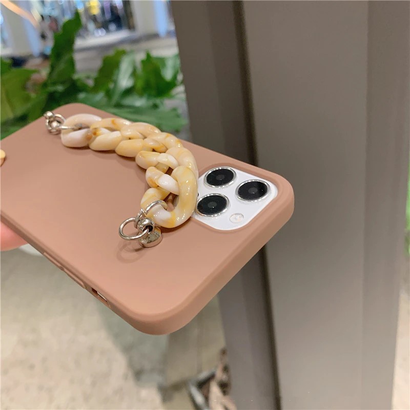 Silicone Phone Case With Chain